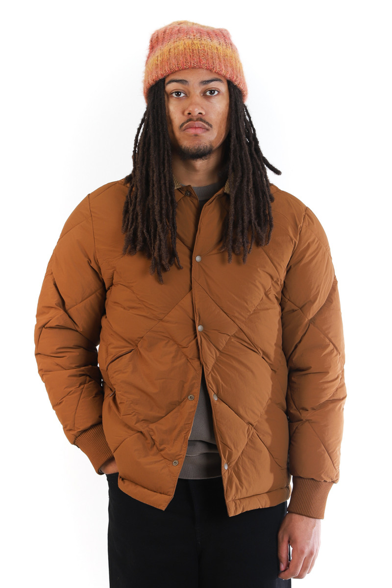 Dunbar padded jacket Tobacco