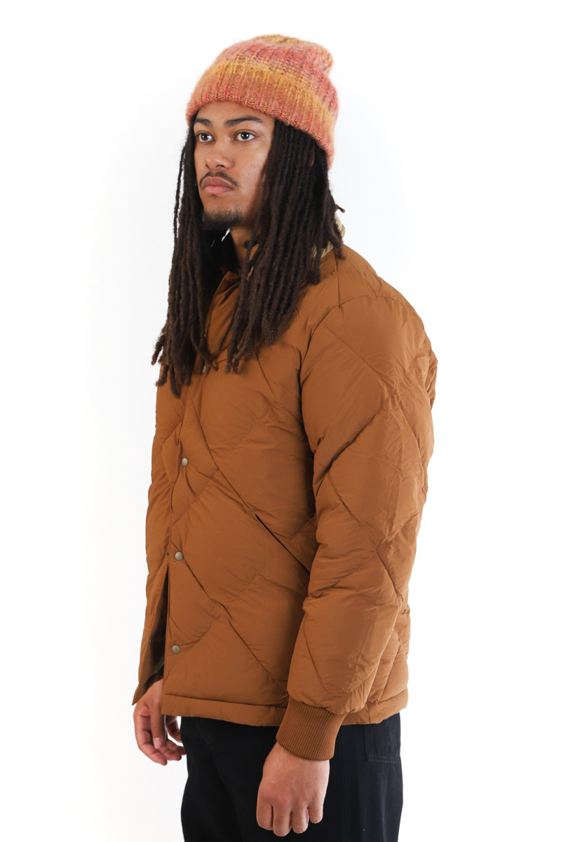 Dunbar padded jacket Tobacco