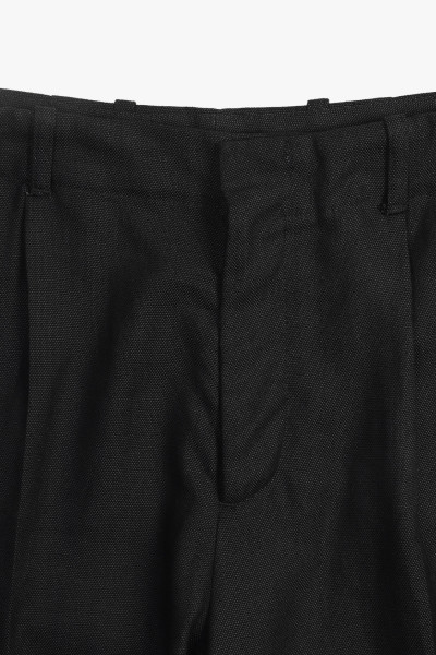 Our legacy Borrowed chino Draping black canvas - GRADUATE STORE