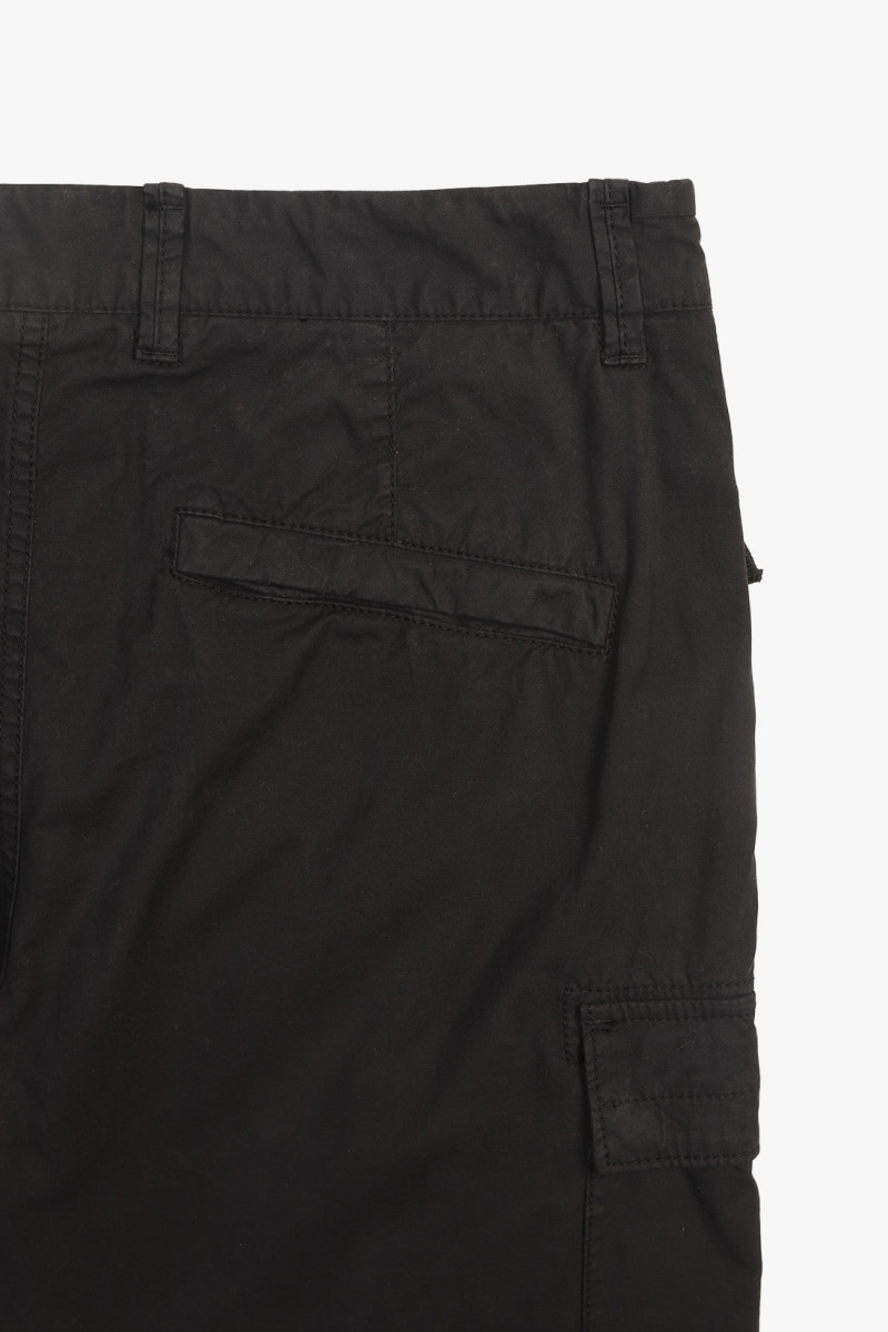 30410 tapered cargo pant v0029 Nero