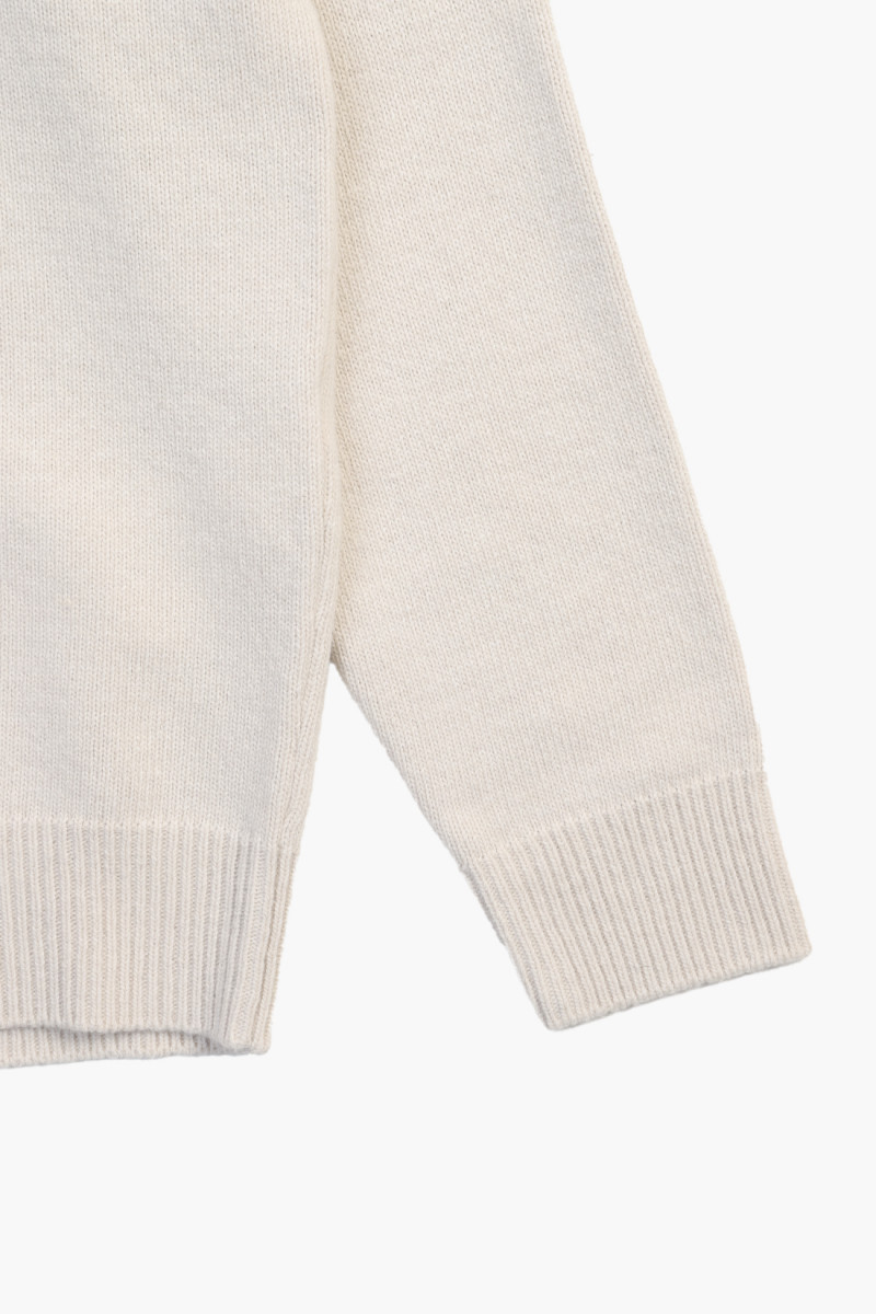 540a3 half zip knit v0097 Stucco