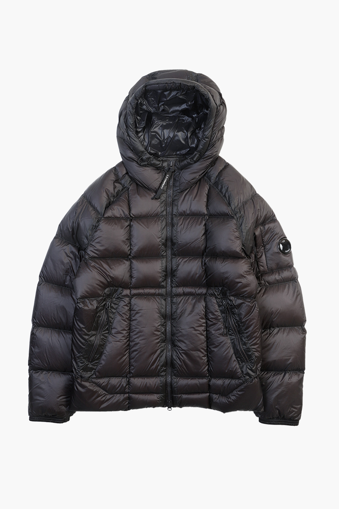 D.d. shell hooded medium down Black