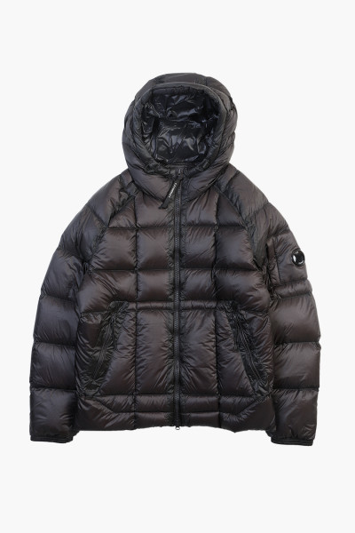 Cp company D.d. shell hooded medium down Black - GRADUATE STORE