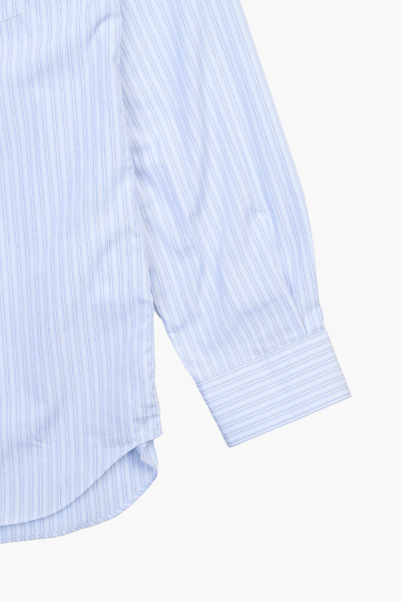 Men's shirt woven live free Stripe