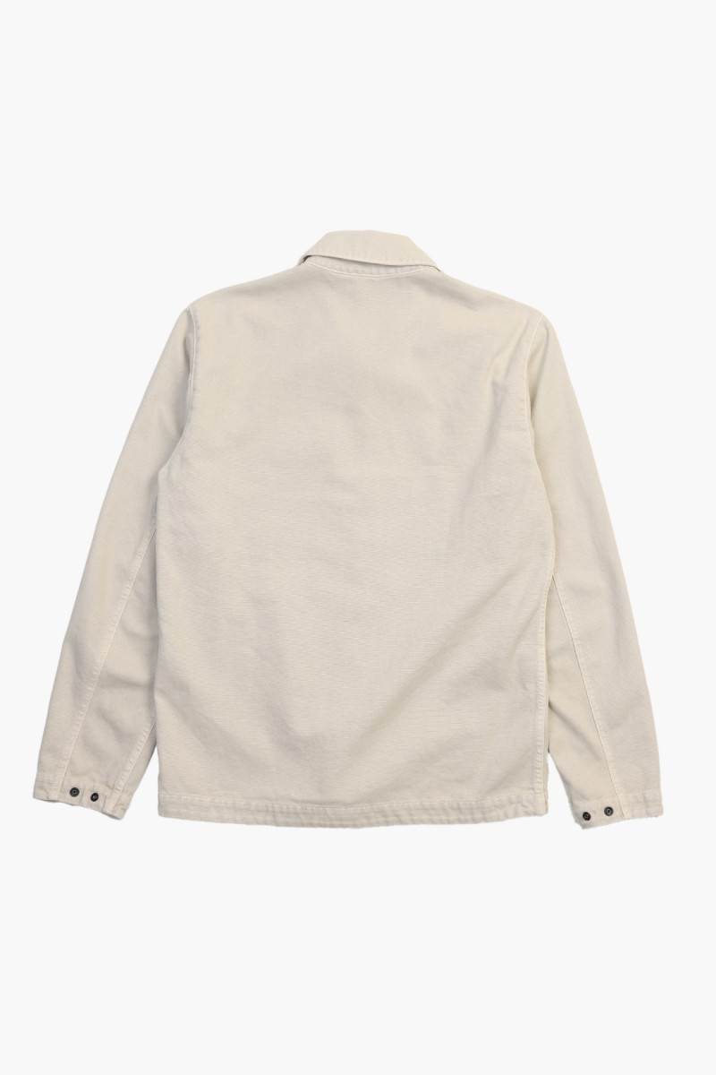 11501 overshirt canvas v0197 Stucco