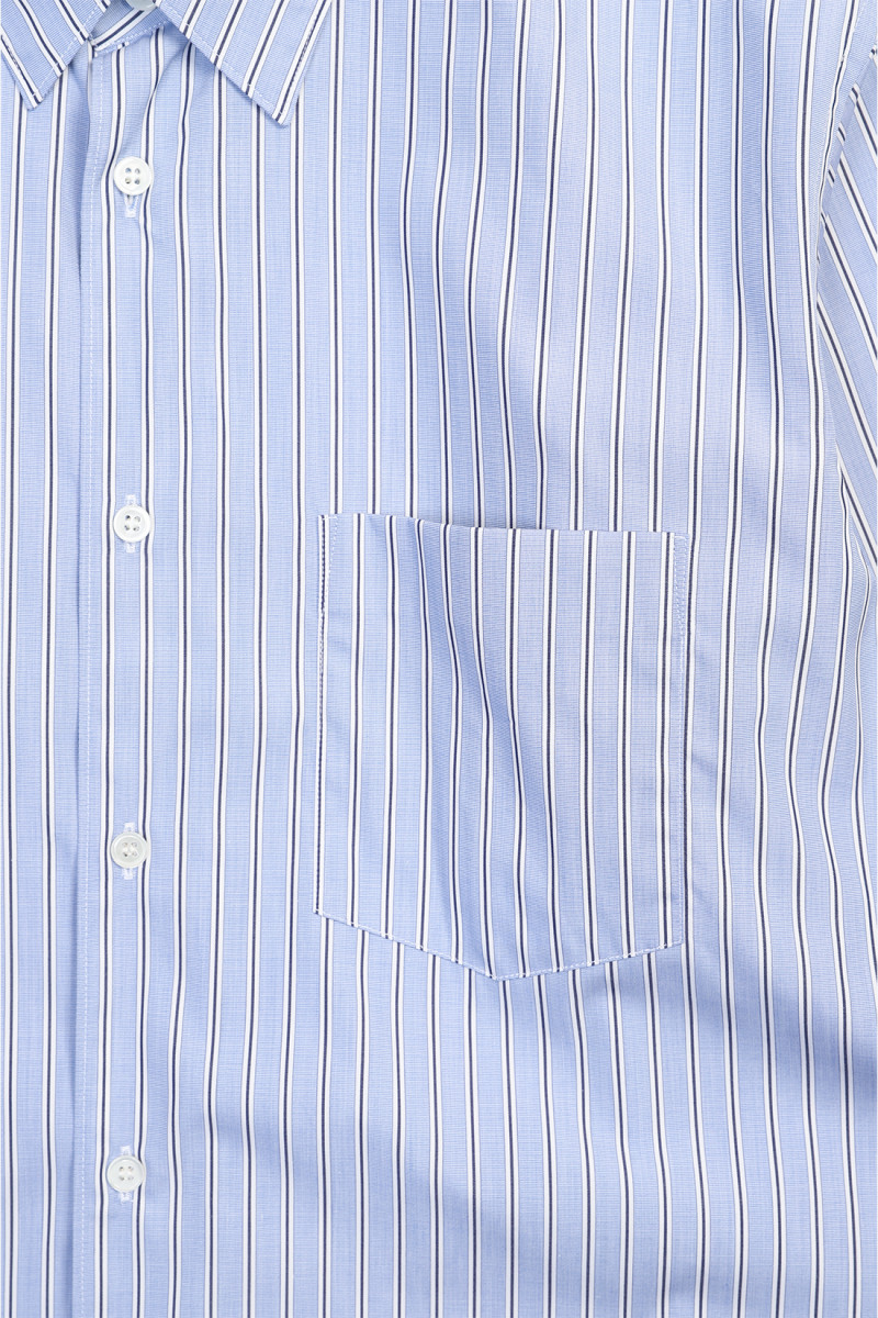 Mens shirt woven Stripe 123