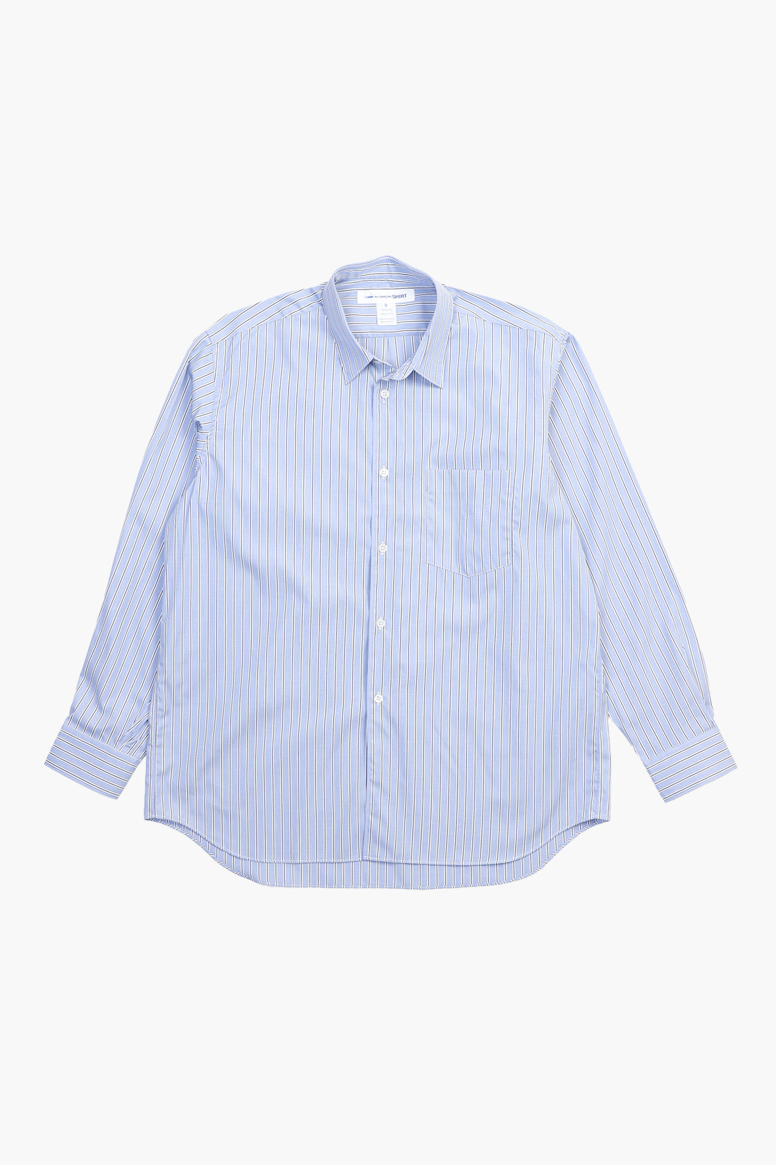 Mens shirt woven Stripe 123