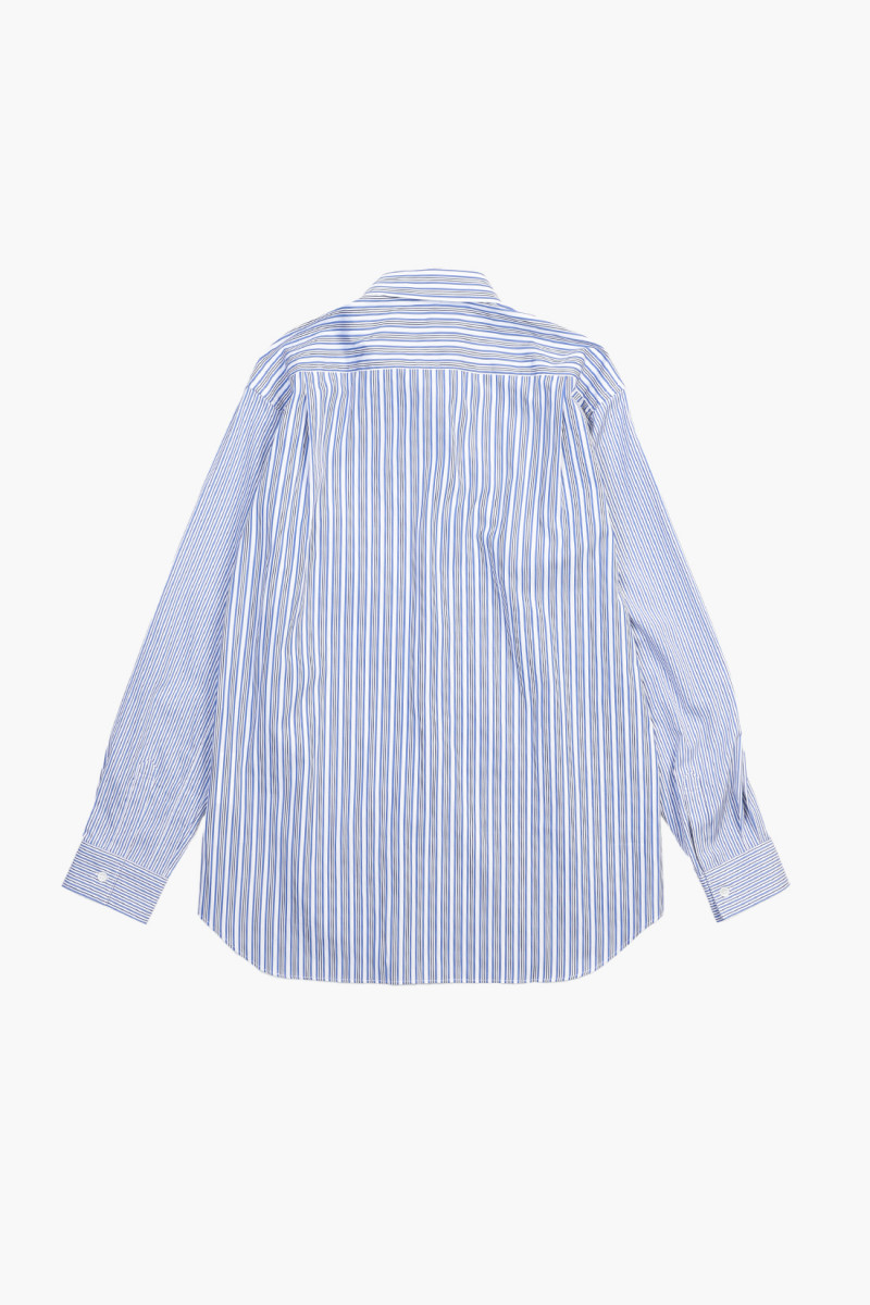 Mens shirt woven Stripe/mix 1