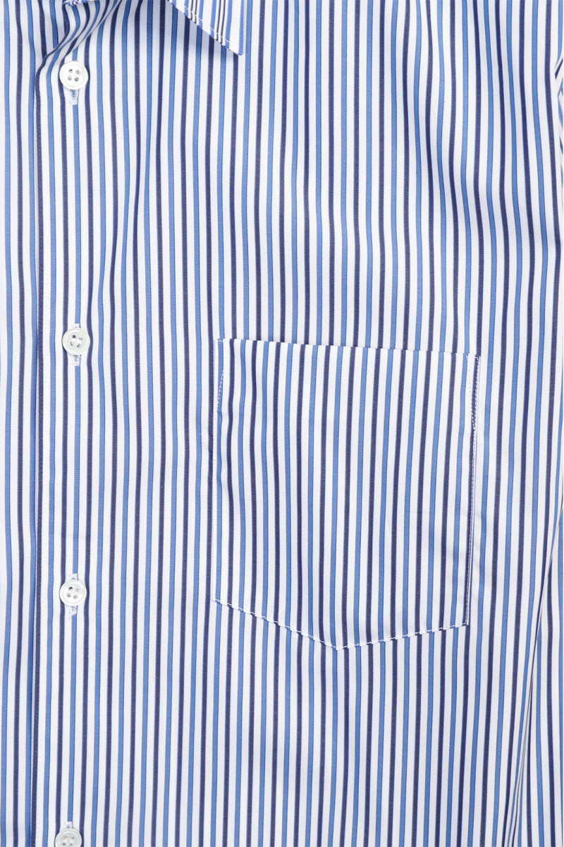 Mens shirt woven Stripe/mix 1