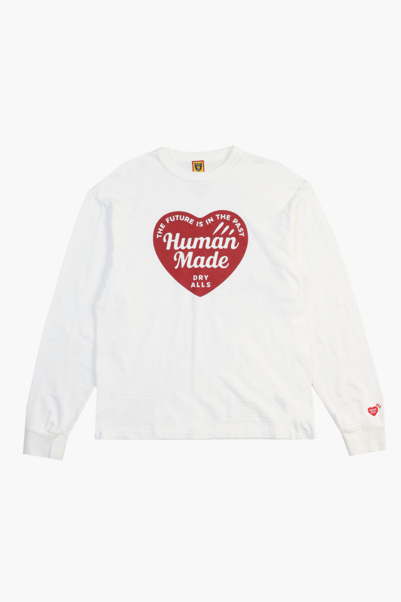 Graphic l/s t-shirt hm28cs035 White