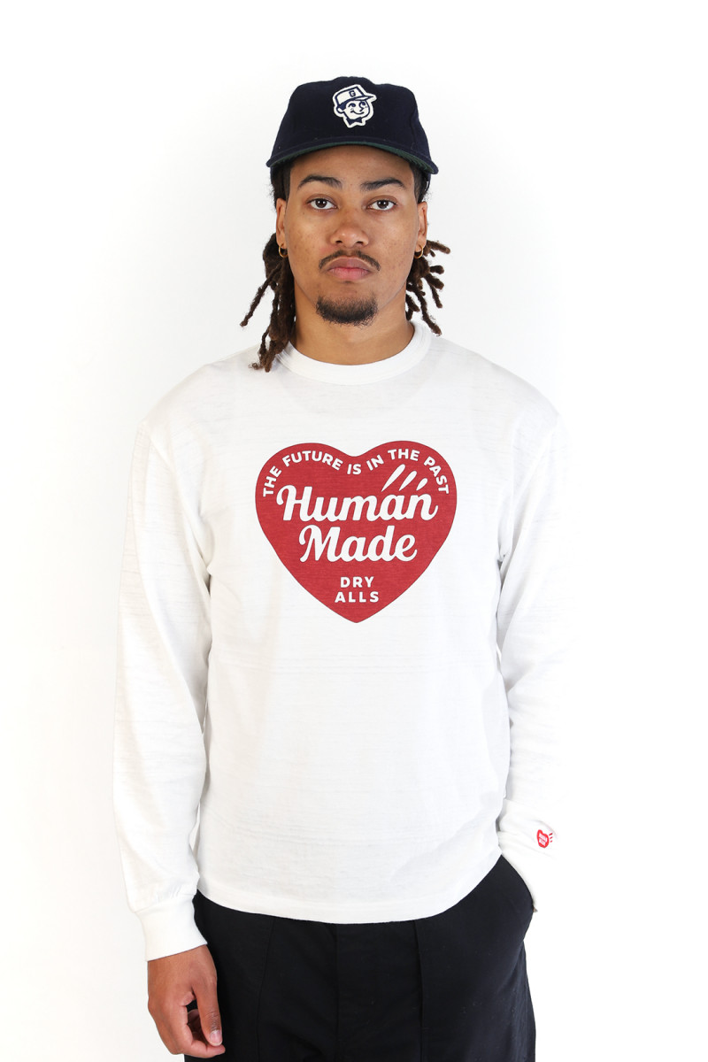 Graphic l/s t-shirt hm28cs035 White