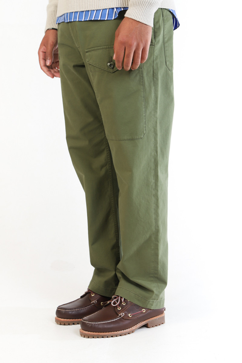 Straight cargo pants hm28pt014 Olive drab