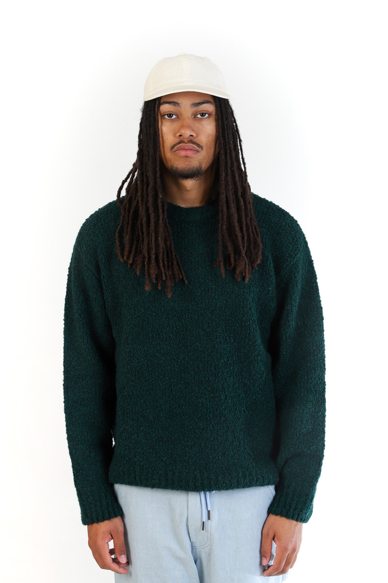 Dun textured sweater Pineneedle