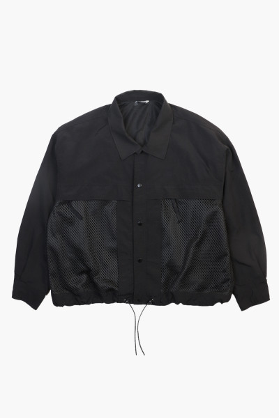 Umiyama mesh jacket Black