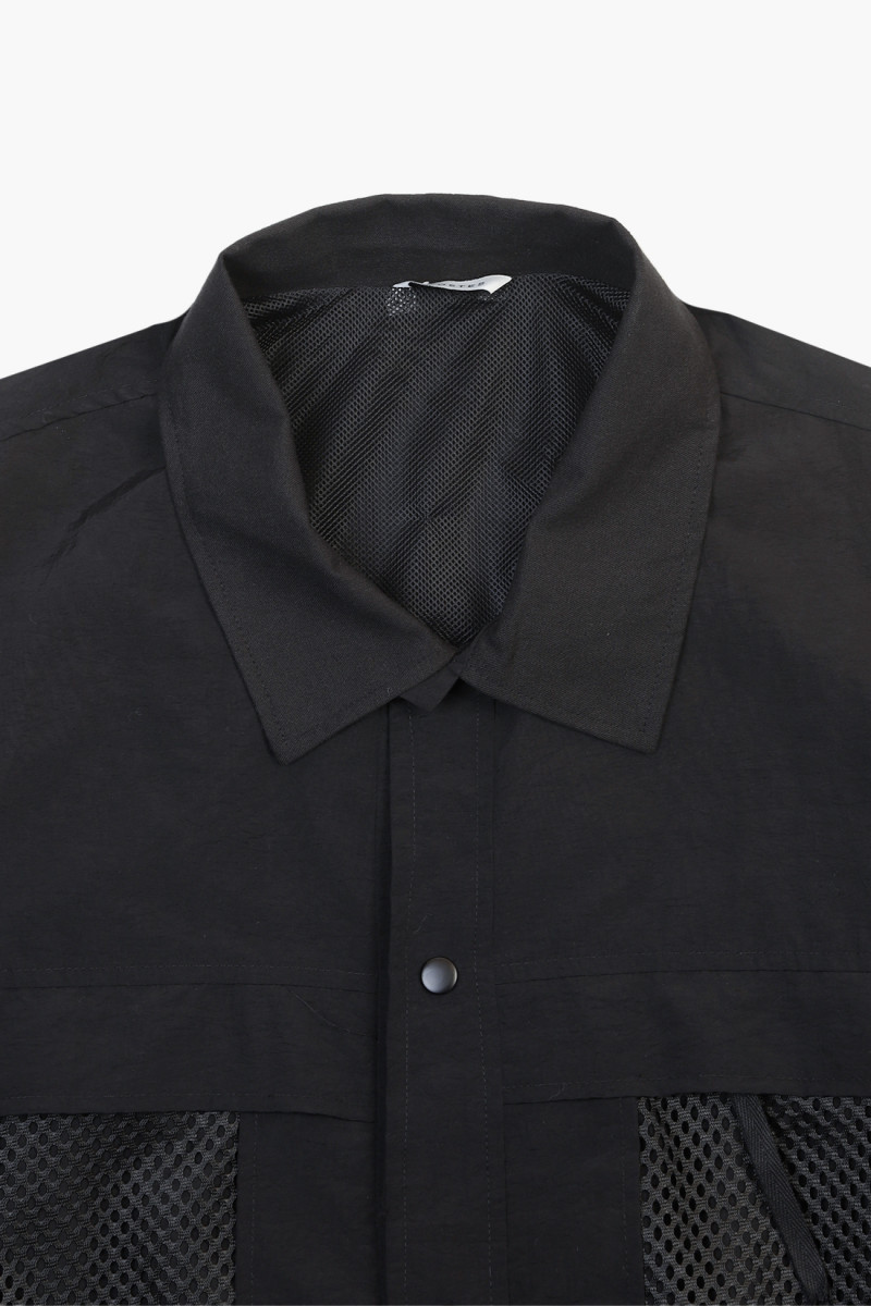 Umiyama mesh jacket Black