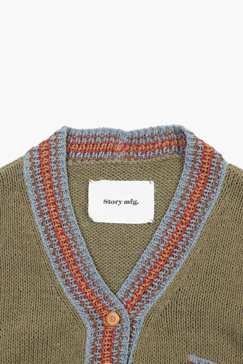 Bulb cardigan Olive