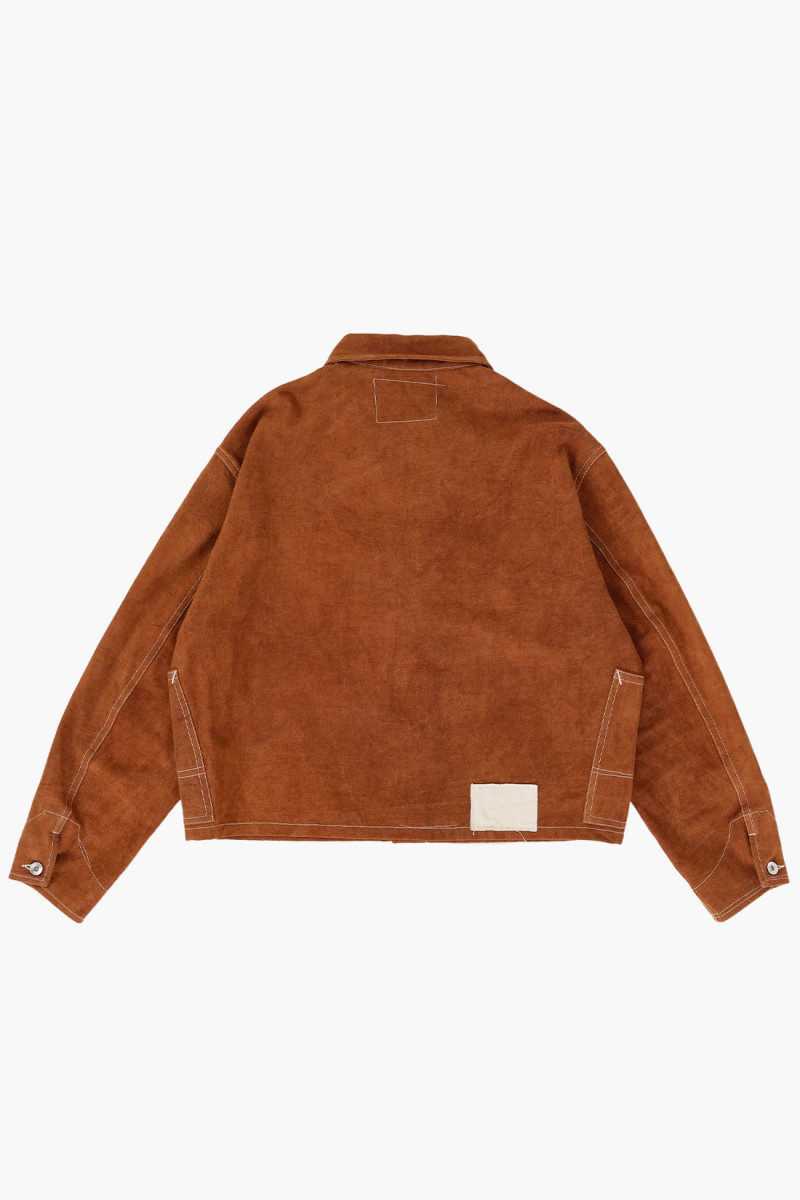 Station jacket Brown wonky