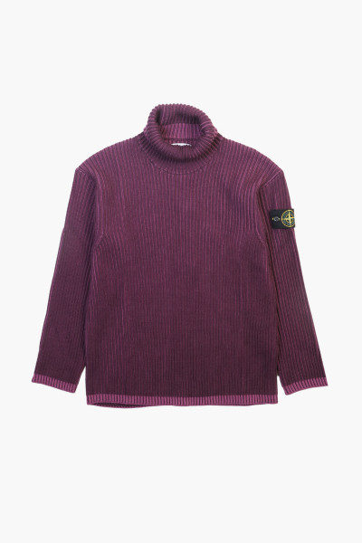 Stone island 551c1 rollneck knit v0011 Mosto - GRADUATE STORE