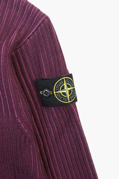 Stone island 551c1 rollneck knit v0011 Mosto - GRADUATE STORE