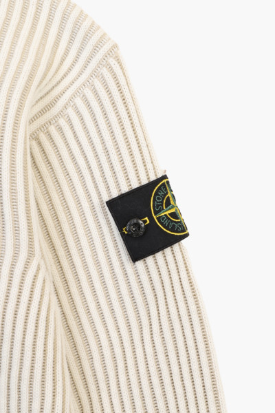 Stone island 551c1 rollneck knit v0099 Bianco naturale - GRADUATE ...