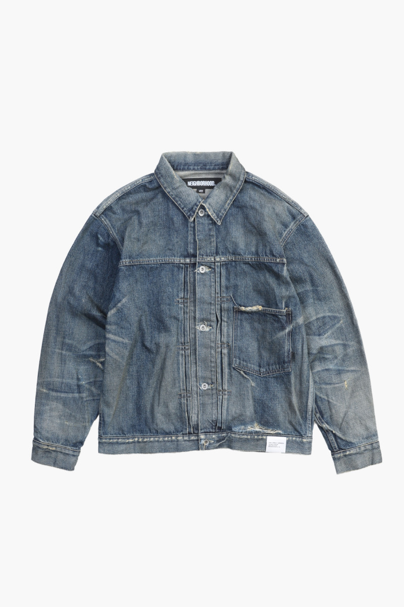 Savage denim type-1 jacket Indigo