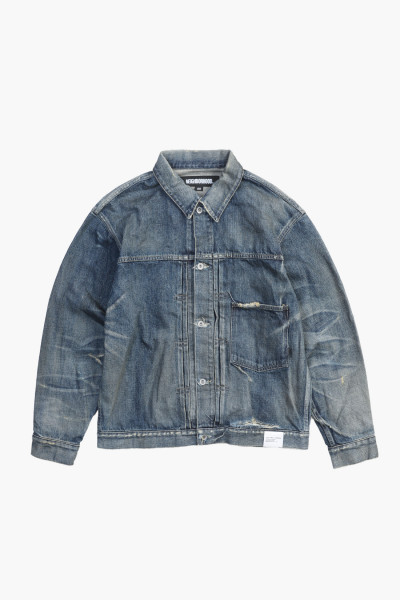 Neighborhood Savage denim type-1 jacket Indigo - GRADUATE STORE