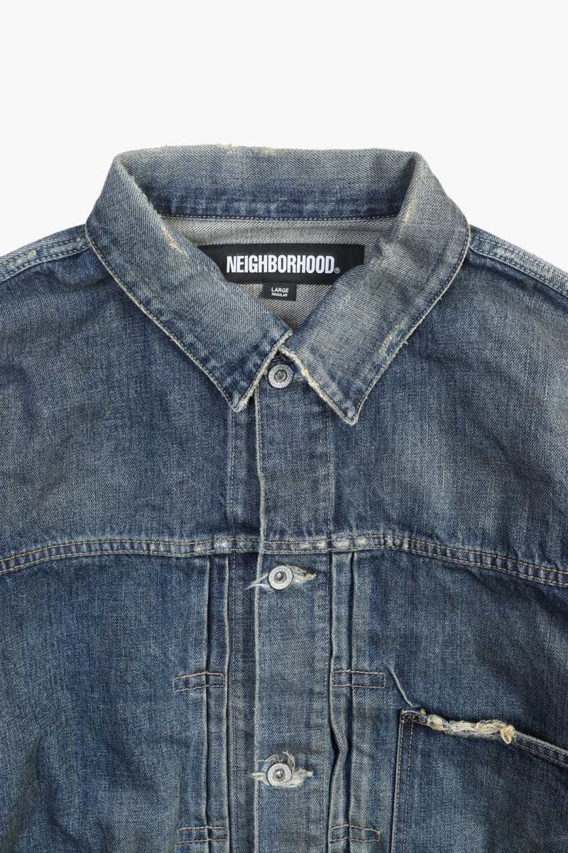 Savage denim type-1 jacket Indigo