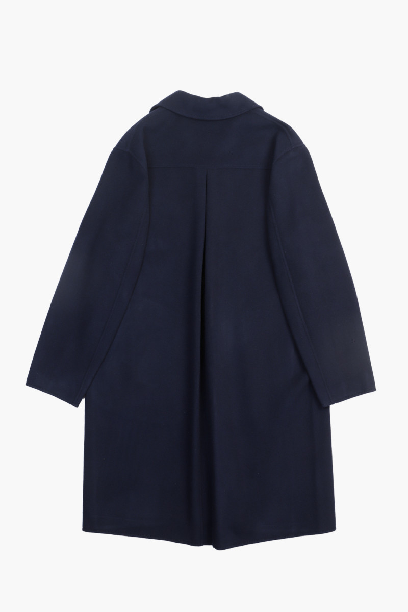 Manteau car coat ceinture Navy