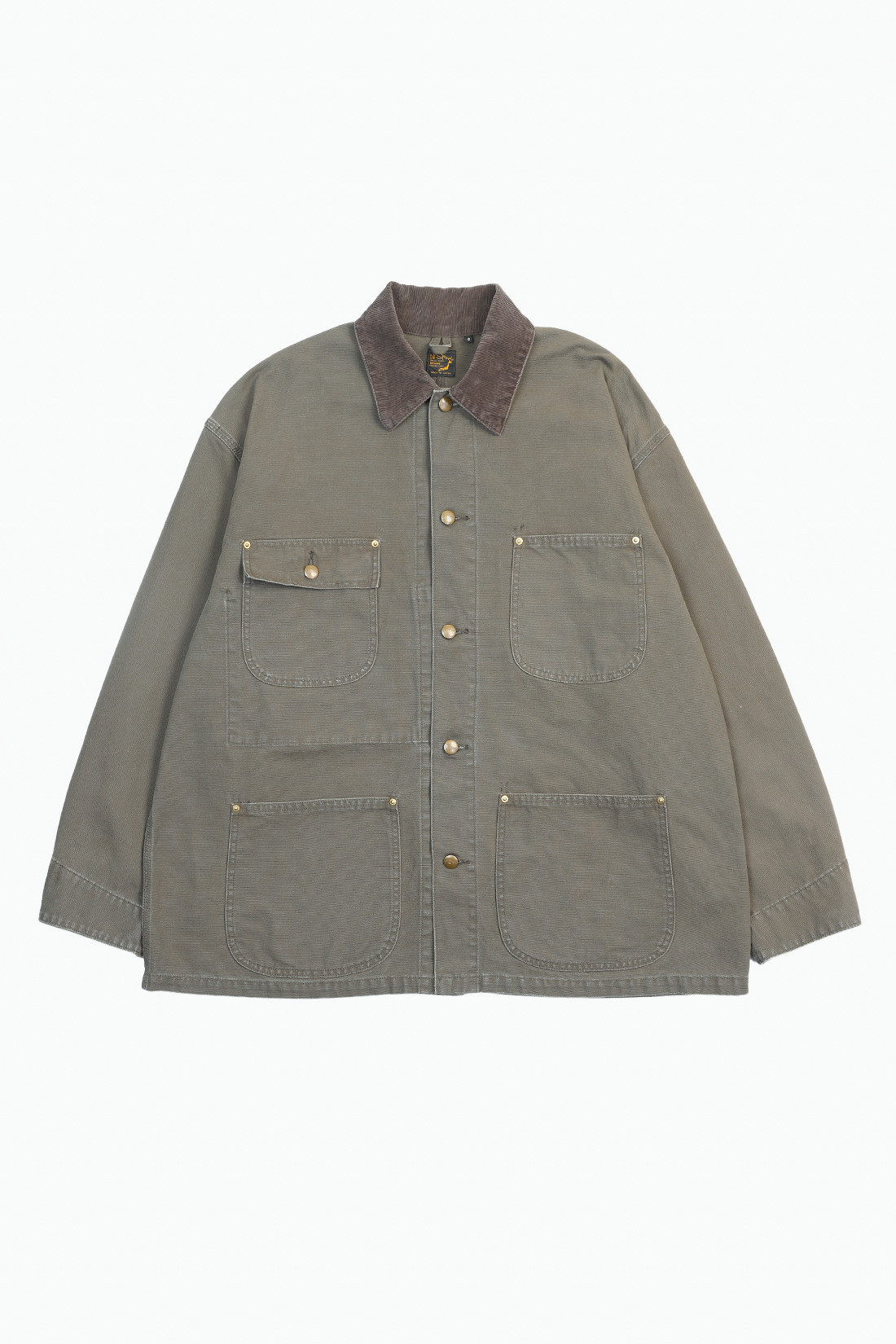 Relax fit coverall Army green