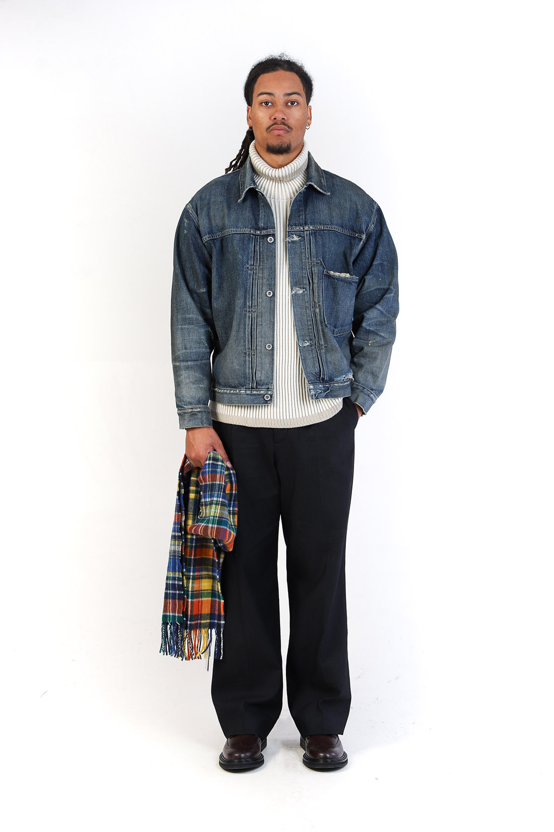 Savage denim type-1 jacket Indigo