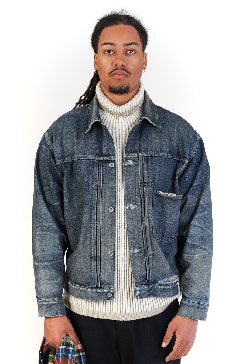 Savage denim type-1 jacket Indigo