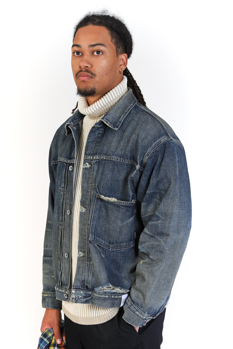 Savage denim type-1 jacket Indigo