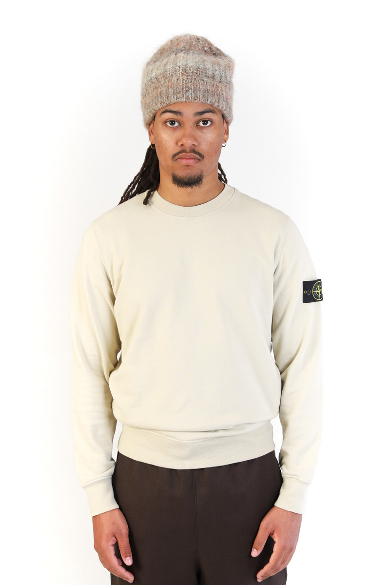 63051 crewneck sweater v0097 Stucco