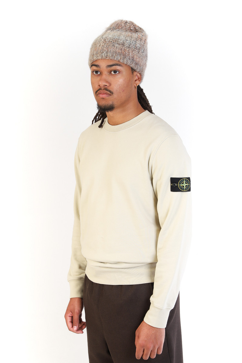 63051 crewneck sweater v0097 Stucco