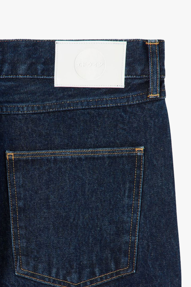 Cosmos pant artic blue denim Dark marble wash