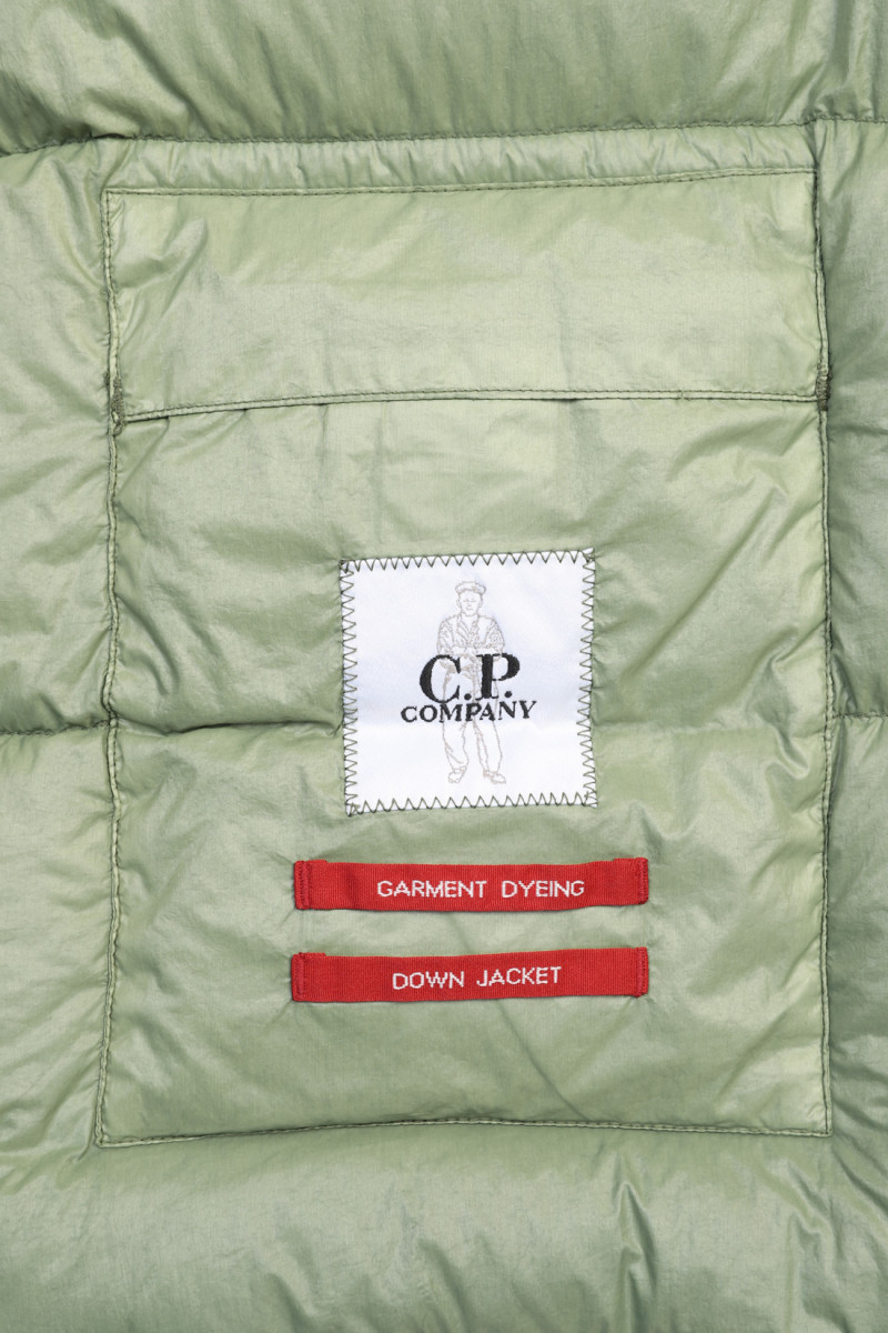 Micro kei hooded jacket Cypress/green