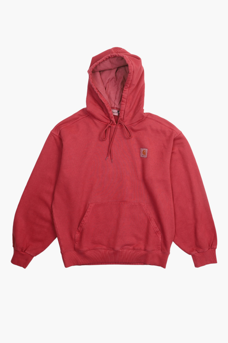 Hooded vista sweat Scarlet