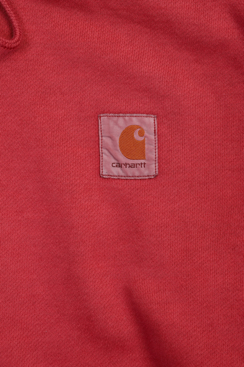 Hooded vista sweat Scarlet