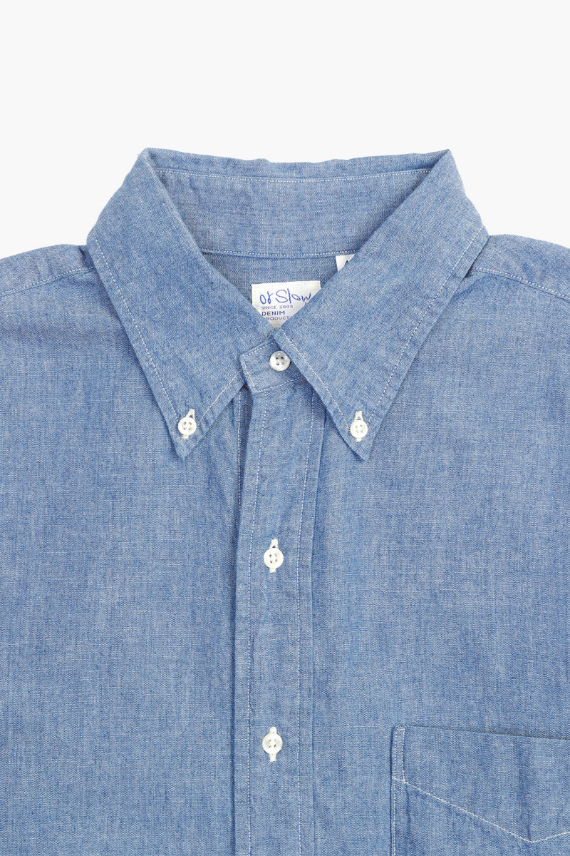 Standard button down shirt Chambray