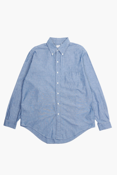 Orslow Standard button down shirt Chambray - GRADUATE STORE