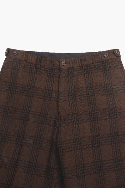 Beams plus Ivy trousers wide pl Brown - GRADUATE STORE