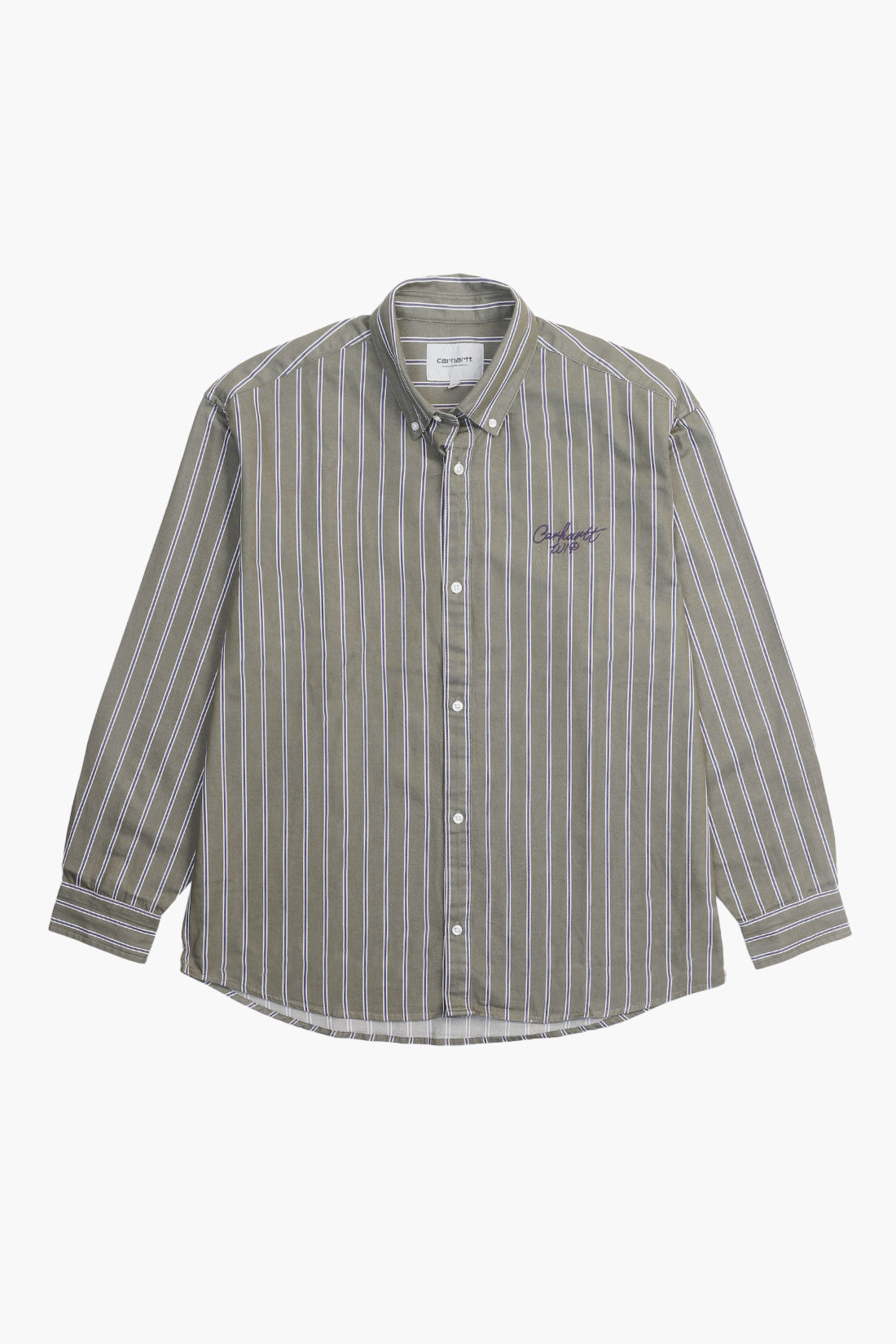 L/s signature shirt Betz stripe/green