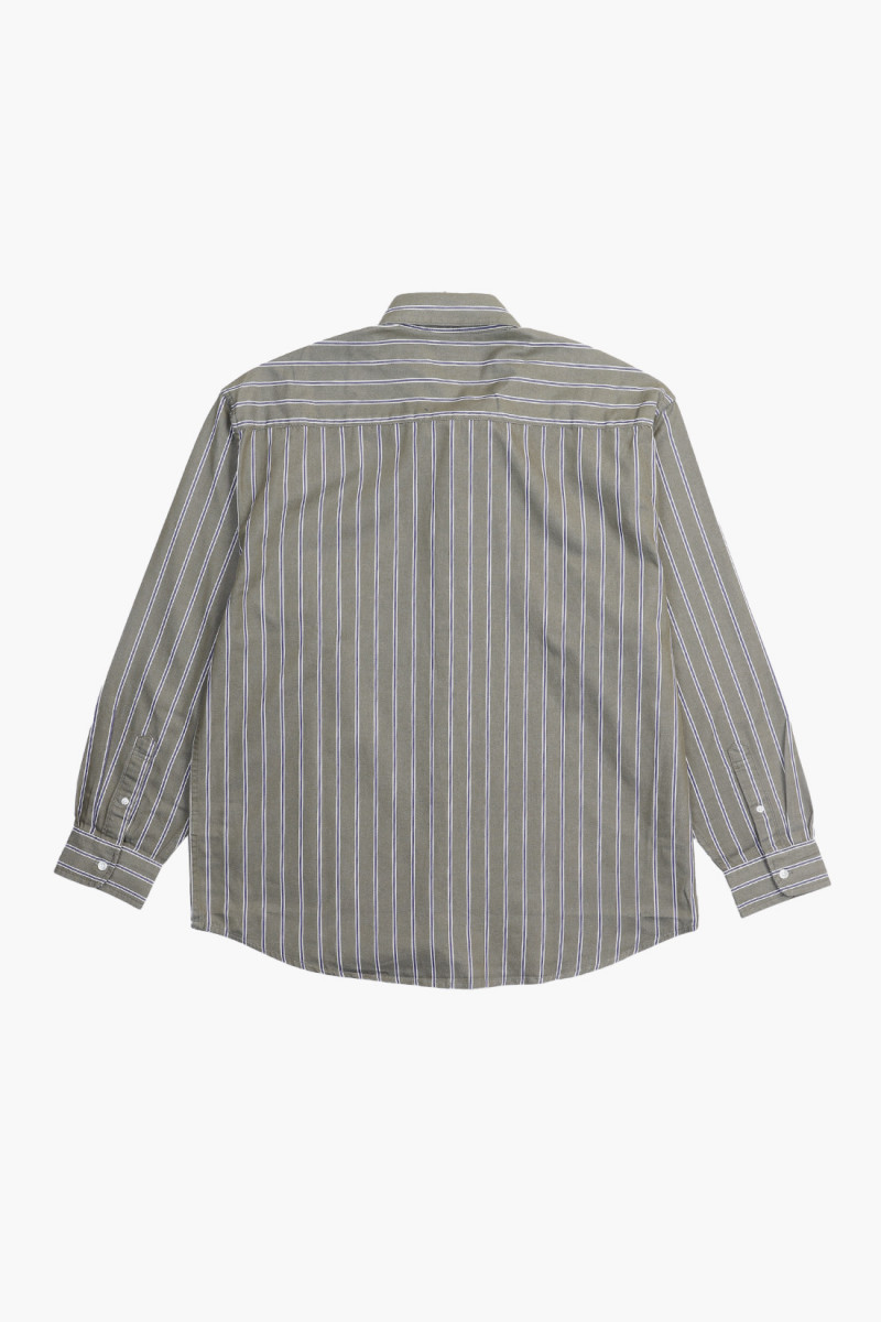 L/s signature shirt Betz stripe/green