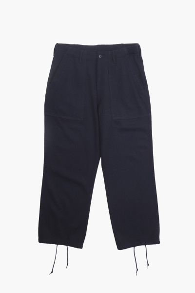 Beams plus B+utility wool Navy - GRADUATE STORE