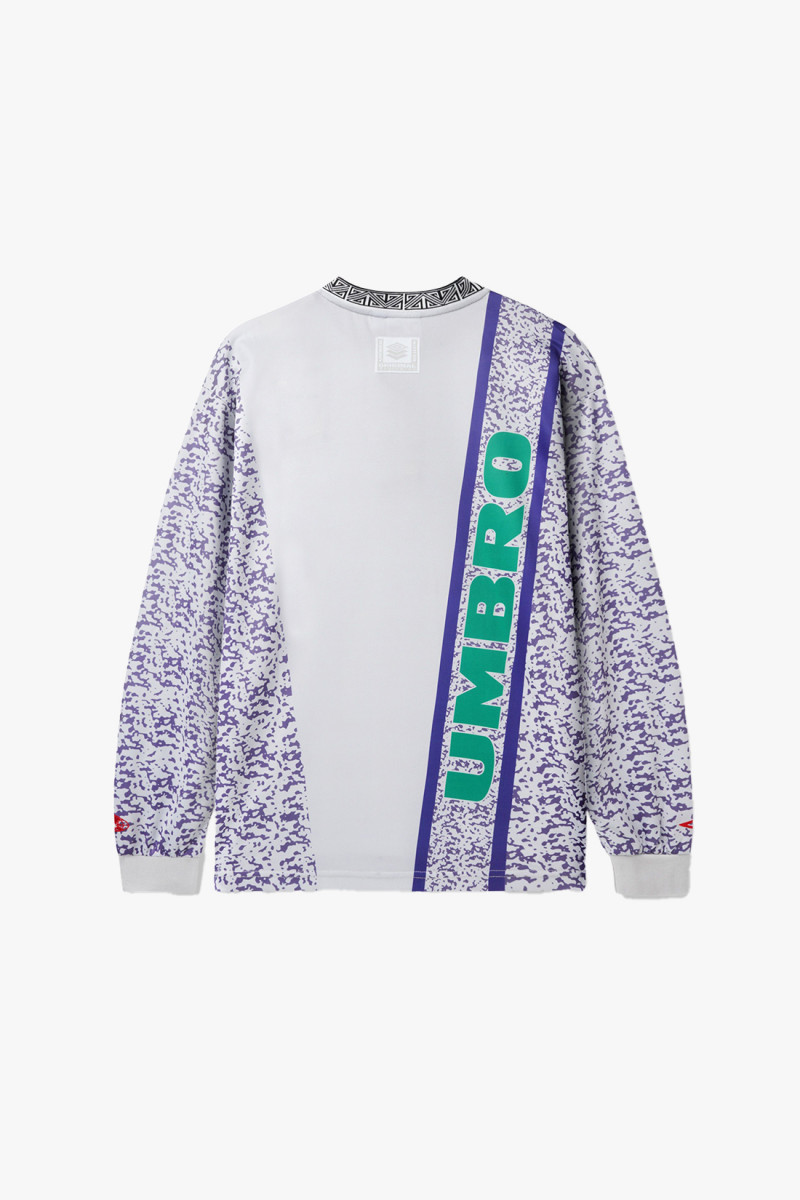 Goalie l/s jersey Cement/dusk