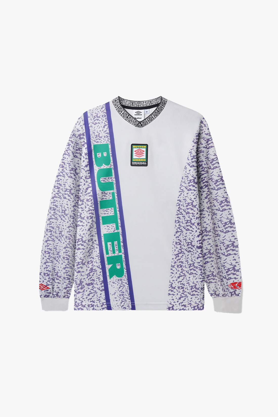 Goalie l/s jersey Cement/dusk