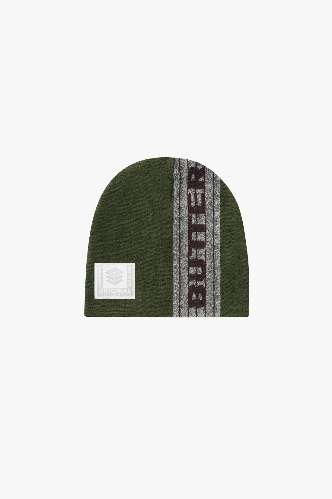 Butter x umbro Athletica skully beanie Sage GRADUATE STORE FR