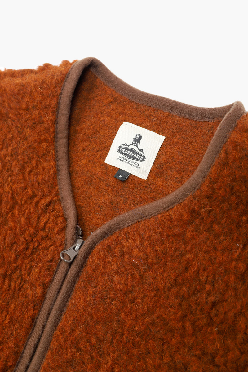 Pepitko vest Cognac