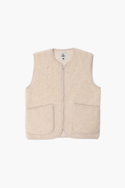 Coldbreaker Pepitko vest Beige - GRADUATE STORE