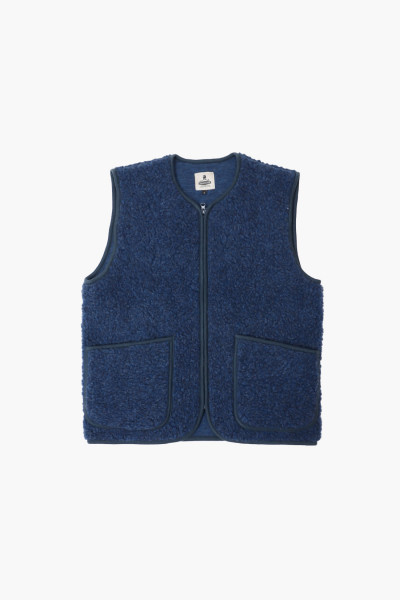 Coldbreaker Pepitko vest Dark blue - GRADUATE STORE